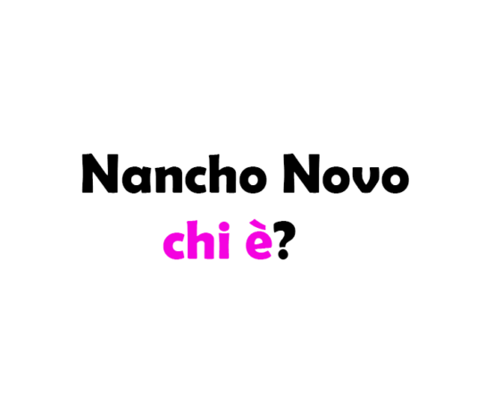 Nancho Novo chi è? Biografia, età, altezza e peso, figli, moglie, carriera, Instagram e vita privata
