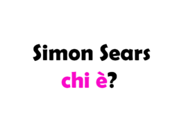 Simon Sears chi è?