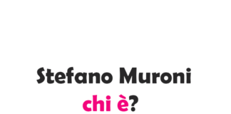 Stefano Muroni chi è? Biografia, età, altezza e peso, carriera, figli, moglie, Instagram e vita privata