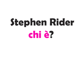 Stephen Rider chi è? Biografia, età, altezza e peso, figli, moglie, carriera, Instagram e vita privata