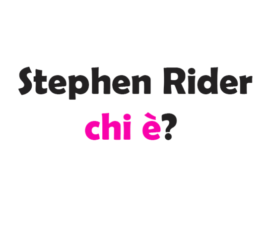 Stephen Rider chi è? Biografia, età, altezza e peso, figli, moglie, carriera, Instagram e vita privata