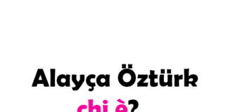 Alayça Öztürk chi è?