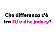 Che differenza c’è tra DJ e disc jockey?