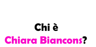 Chi è Chiara Biancons?