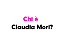 Chi è Claudia Mori?