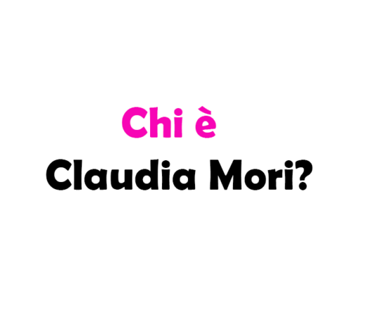 Chi è Claudia Mori?