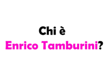 Chi è Enrico Tamburini?