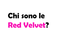 Chi sono le Red Velvet?