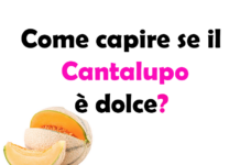 Come capire se il Cantalupo è dolce?