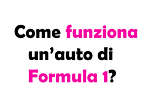 Come funziona un’auto di Formula 1? Tecnologia, componenti e segreti delle monoposto F1