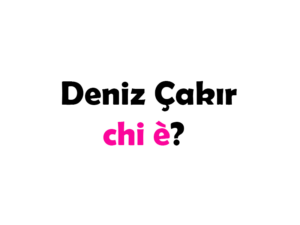 Deniz Çakır chi è? Biografia, età, carriera, serie TV famose, vita privata e Instagram
