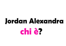 Jordan Alexandra chi è? Biografia, età, origini, formazione, fidanzato, Instagram e vita privata
