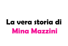 La vera storia di Mina Mazzini
