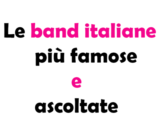 Le band italiane più famose e ascoltate: classifica, storia e successi