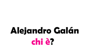 Alejandro Galán Romo chi è
