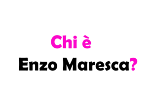 Enzo Maresca chi è