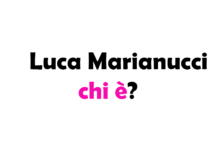 Luca Marianucci chi è? Biografia, età, altezza e peso, origini, carriera, figli, moglie, Instagram e vita privata