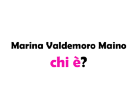 Marina Valdemoro Maino chi è