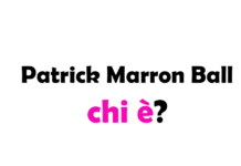 Patrick Marron Ball chi è?