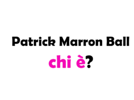 Patrick Marron Ball chi è?