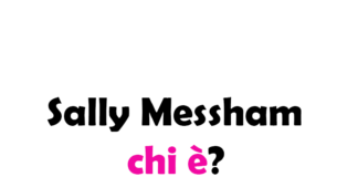 Sally Messham chi è