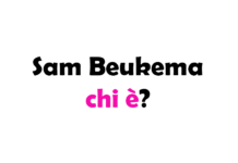 Sam Beukema chi è?