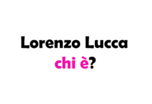 Lorenzo lucca chi è