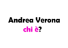 Andrea Verona chi è? Biografia, età, altezza e peso, carriera, fidanzata, Instagram e vita privata