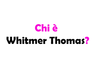 Chi è Whitmer Thomas? Biografia, età, altezza e peso, carriera, film, figli, marito, Instagram e vita privata