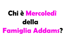 Chi è Mercoledì Addams?