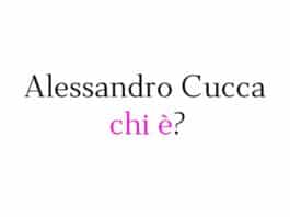 Alessandro Cucca chi è