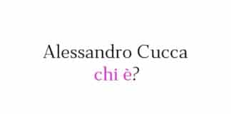 Alessandro Cucca chi è