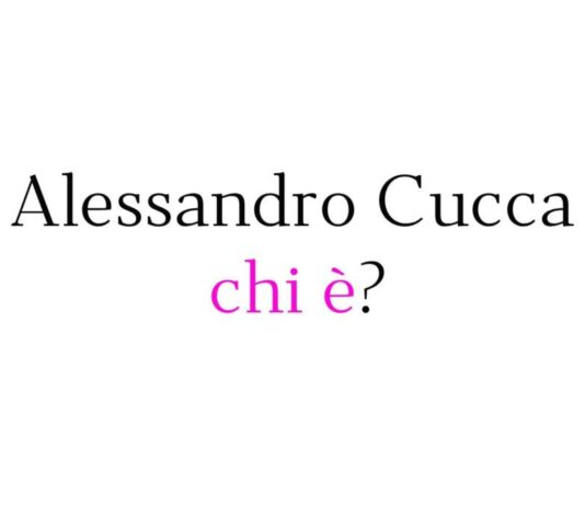 Alessandro Cucca chi è