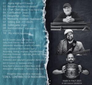 Beyond Borders è il nuovo progetto del Confluence Trio di Alessandro Napolitano