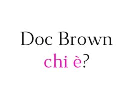 Doc Brown chi è