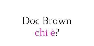 Doc Brown chi è