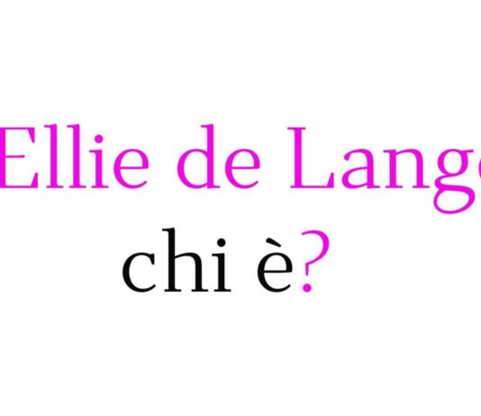 Ellie de Lange chi è?