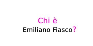 Chi è Emiliano Fiasco? Biografia, età, carriera, fidanzata, Instagram, vita privata e curiosità