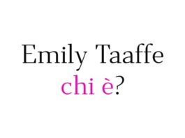Emily Taaffe chi è