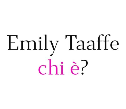 Emily Taaffe chi è
