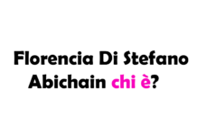 Florencia Di Stefano-Abichain chi è?