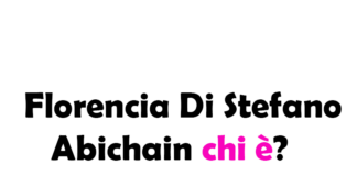 Florencia Di Stefano-Abichain chi è?