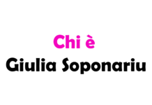 Chi è Giulia Soponariu?