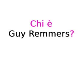 Guy Remmers chi è?