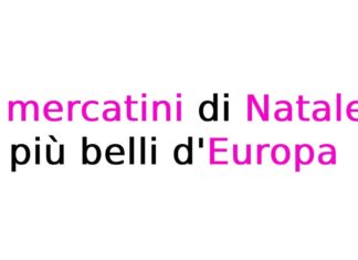I mercatini di Natale più belli d’Europa