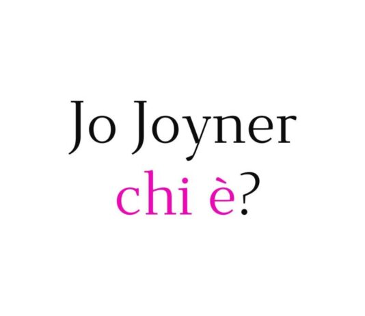 Jo Joyner chi è?