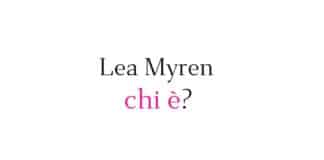 Lea Mathilde Skar-Myren chi è?