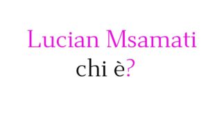 Lucian Msamati chi è