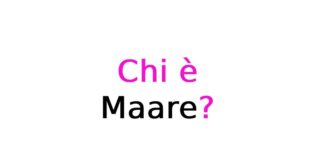 Chi è Maare