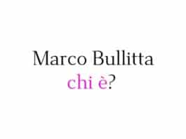 Marco Bullitta chi è